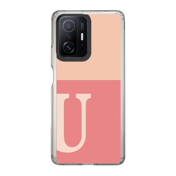 Slim Protection Case［ Original - initial two tone - U pink ］