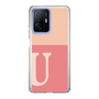 Slim Protection Case［ Original - initial two tone - U pink ］