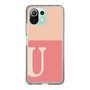 Slim Protection Case［ Original - initial two tone - U pink ］
