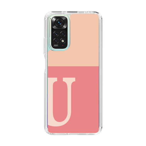Slim Protection Case［ Original - initial two tone - U pink ］