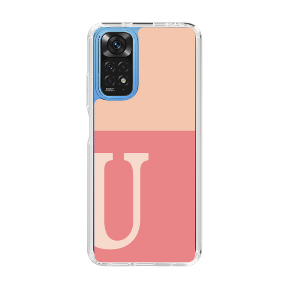 Slim Protection Case［ Original - initial two tone - U pink ］
