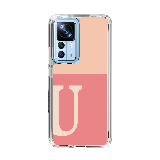 Slim Protection Case［ Original - initial two tone - U pink ］