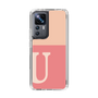 Slim Protection Case［ Original - initial two tone - U pink ］