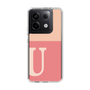 Slim Protection Case［ Original - initial two tone - U pink ］
