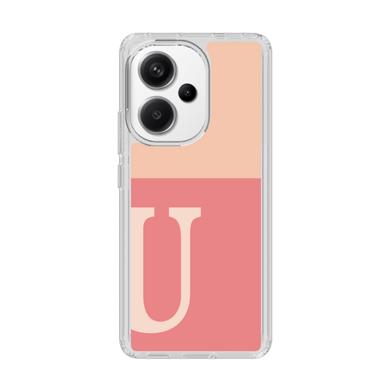 Slim Protection Case［ Original - initial two tone - U pink ］