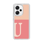 Slim Protection Case［ Original - initial two tone - U pink ］
