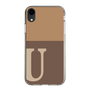 Slim Protection Case［ Original - initial two tone - U brown ］