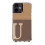 Slim Protection Case［ Original - initial two tone - U brown ］