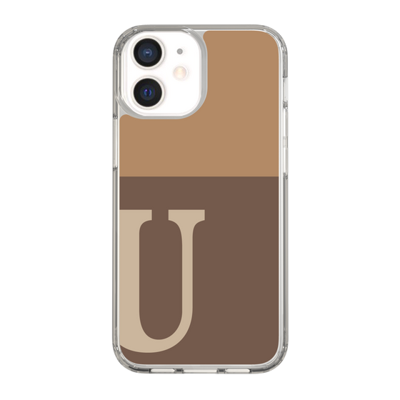 Slim Protection Case［ Original - initial two tone - U brown ］