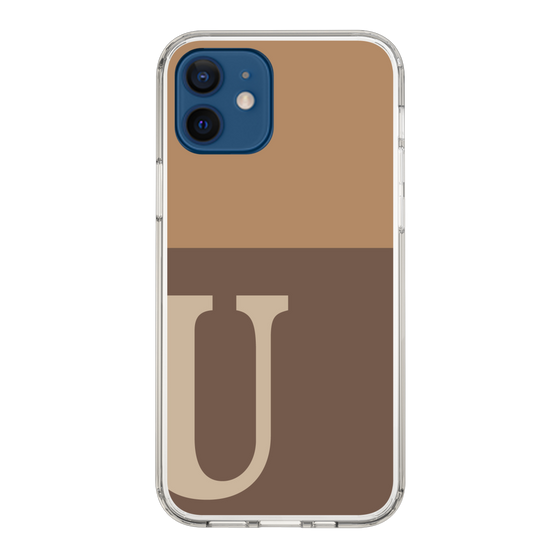 Slim Protection Case［ Original - initial two tone - U brown ］
