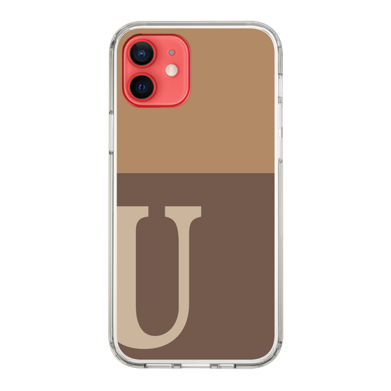 Slim Protection Case［ Original - initial two tone - U brown ］