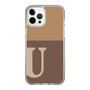 Slim Protection Case［ Original - initial two tone - U brown ］