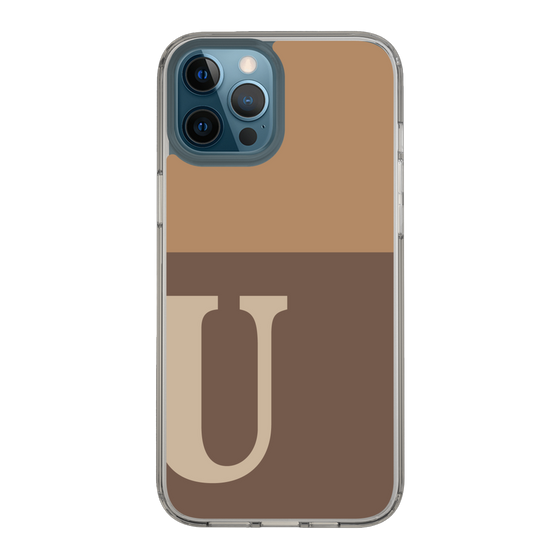 Slim Protection Case［ Original - initial two tone - U brown ］