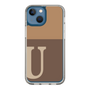 Slim Protection Case［ Original - initial two tone - U brown ］
