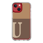 Slim Protection Case［ Original - initial two tone - U brown ］