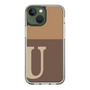 Slim Protection Case［ Original - initial two tone - U brown ］