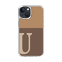 Slim Protection Case［ Original - initial two tone - U brown ］