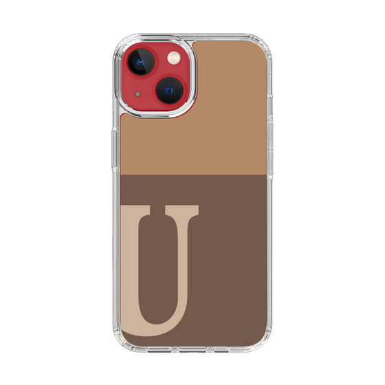 Slim Protection Case［ Original - initial two tone - U brown ］