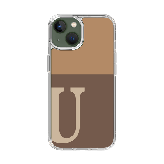 Slim Protection Case［ Original - initial two tone - U brown ］