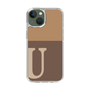 Slim Protection Case［ Original - initial two tone - U brown ］