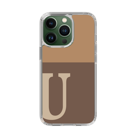 Slim Protection Case［ Original - initial two tone - U brown ］