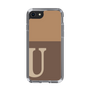 Slim Protection Case［ Original - initial two tone - U brown ］