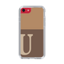 Slim Protection Case［ Original - initial two tone - U brown ］