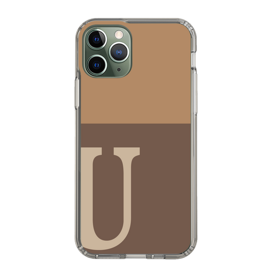Slim Protection Case［ Original - initial two tone - U brown ］