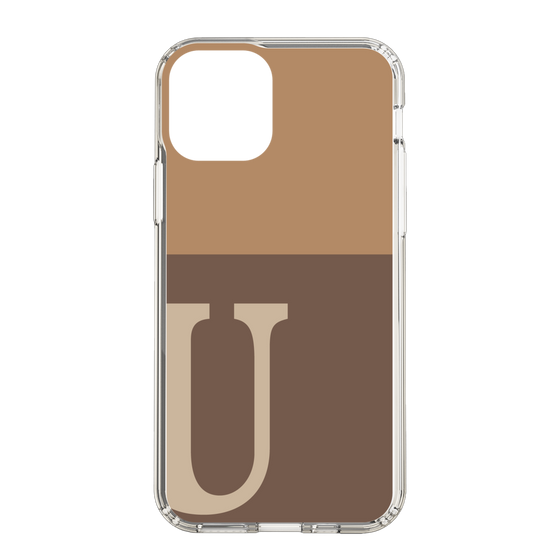 Slim Protection Case［ Original - initial two tone - U brown ］