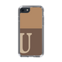 Slim Protection Case［ Original - initial two tone - U brown ］