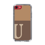 Slim Protection Case［ Original - initial two tone - U brown ］
