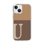 Slim Protection Case［ Original - initial two tone - U brown ］