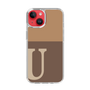 Slim Protection Case［ Original - initial two tone - U brown ］