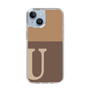 Slim Protection Case［ Original - initial two tone - U brown ］