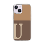 Slim Protection Case［ Original - initial two tone - U brown ］