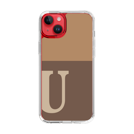 Slim Protection Case［ Original - initial two tone - U brown ］