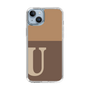 Slim Protection Case［ Original - initial two tone - U brown ］