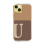 Slim Protection Case［ Original - initial two tone - U brown ］