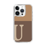 Slim Protection Case［ Original - initial two tone - U brown ］