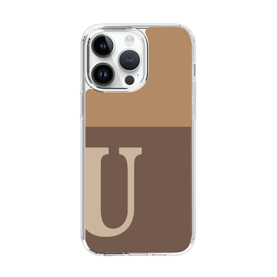 Slim Protection Case［ Original - initial two tone - U brown ］