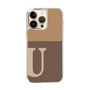 Slim Protection Case［ Original - initial two tone - U brown ］