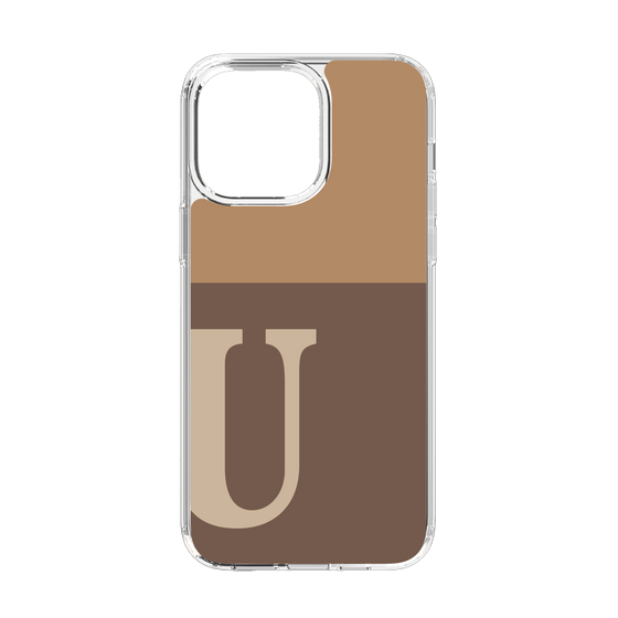 Slim Protection Case［ Original - initial two tone - U brown ］