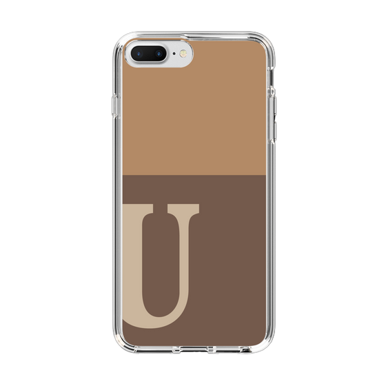 Slim Protection Case［ Original - initial two tone - U brown ］