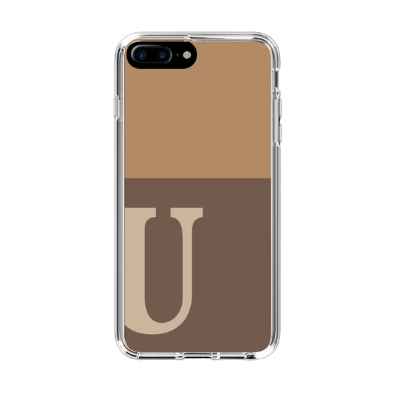 Slim Protection Case［ Original - initial two tone - U brown ］