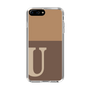 Slim Protection Case［ Original - initial two tone - U brown ］