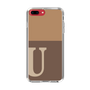 Slim Protection Case［ Original - initial two tone - U brown ］