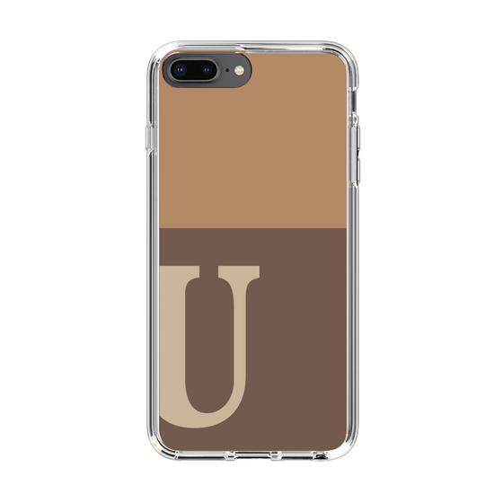 Slim Protection Case［ Original - initial two tone - U brown ］