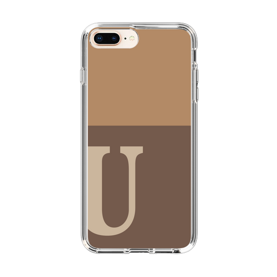 Slim Protection Case［ Original - initial two tone - U brown ］