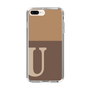 Slim Protection Case［ Original - initial two tone - U brown ］