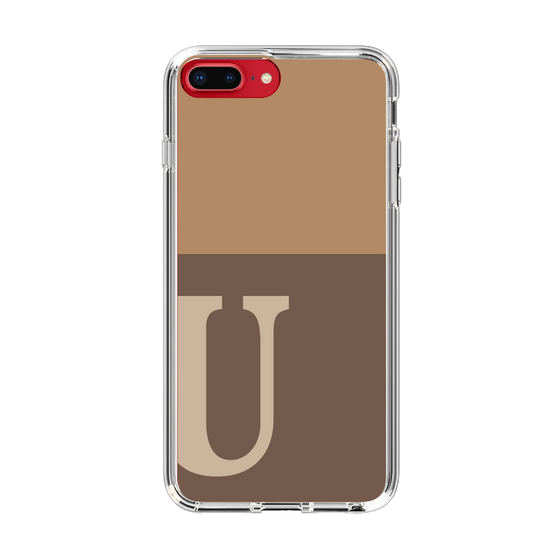 Slim Protection Case［ Original - initial two tone - U brown ］